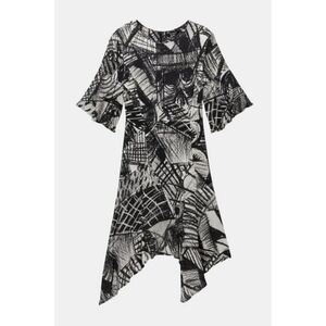 NWOT Desigual Marian Assymetrical Short Sleeve Dress 😍 #Dress #Desigual